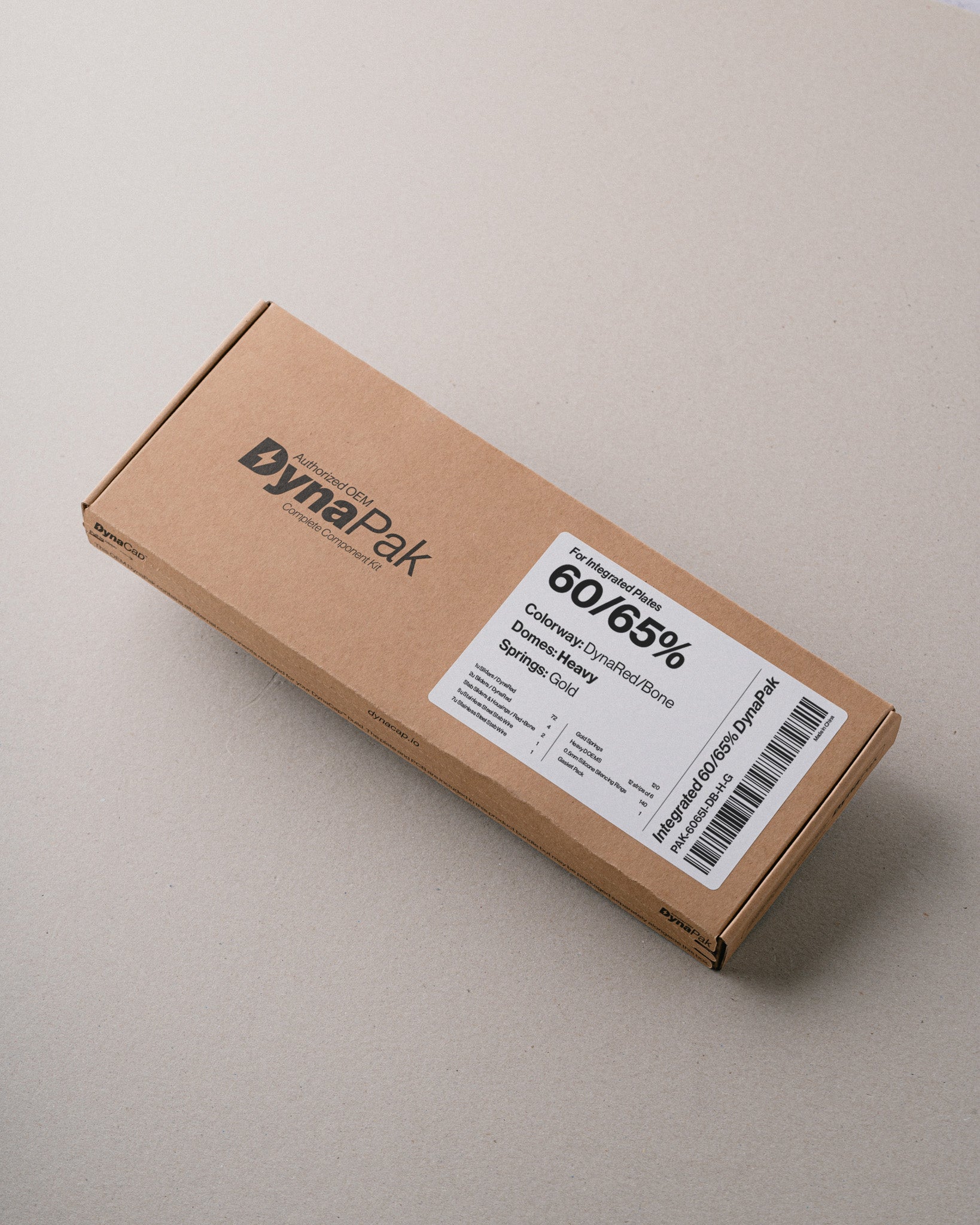 Integrated 60/65% DynaPak – Omnitype®
