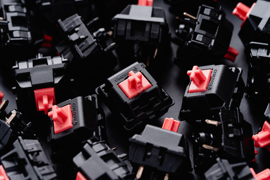 MX2A Silent Red Linear Switches