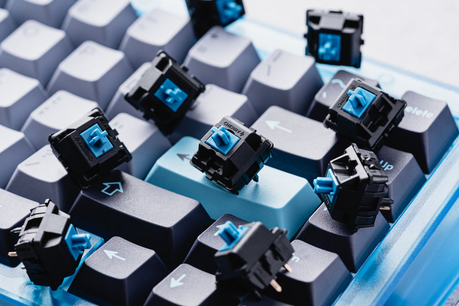 MX2A Blue Clicky Switches