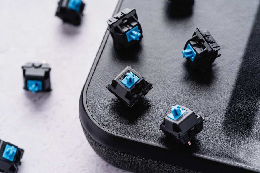 MX2A Blue Clicky Switches