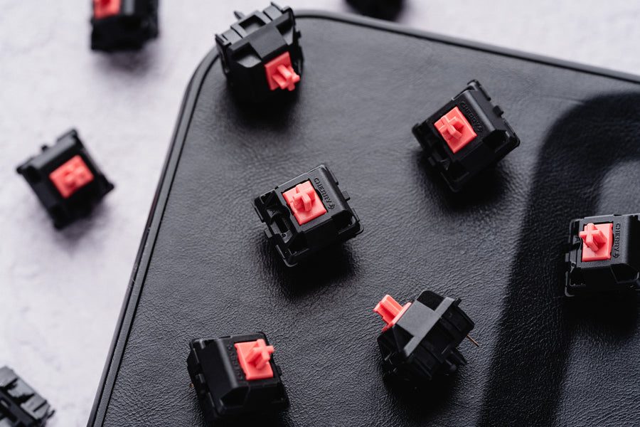 MX2A Silent Red Linear Switches