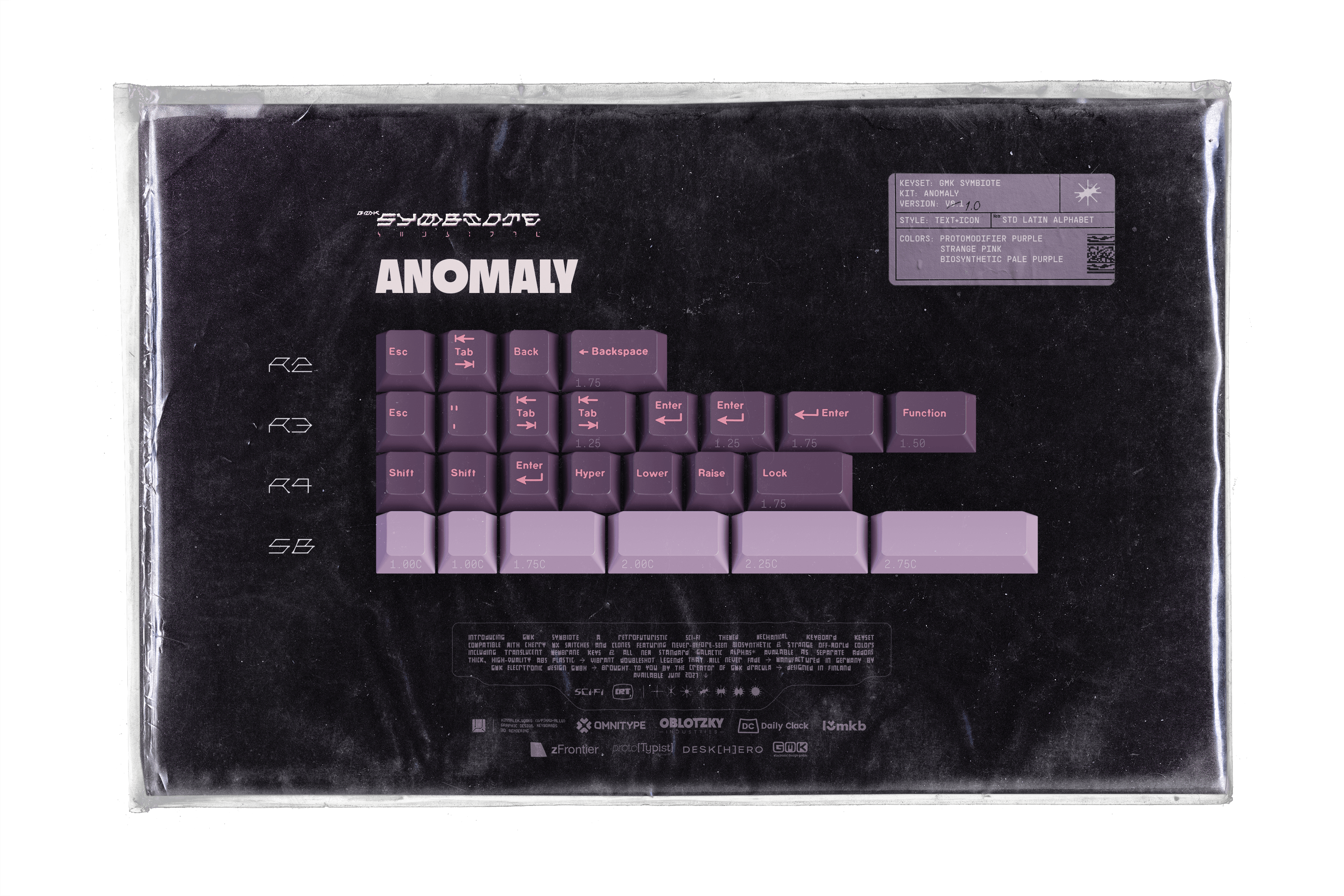 最初の  GMK Symbiote (CYL) – Omnitype® その他