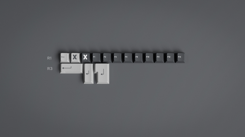 GMK Modern Dolch® 2 Keycap Set