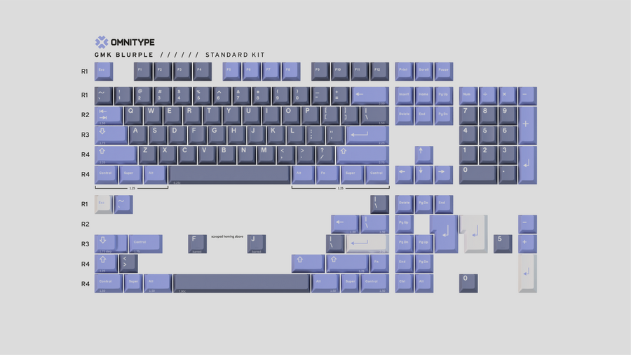 GMK Blurple (CYL) – Omnitype® GMK Blurple (CYL) – Omnitype®