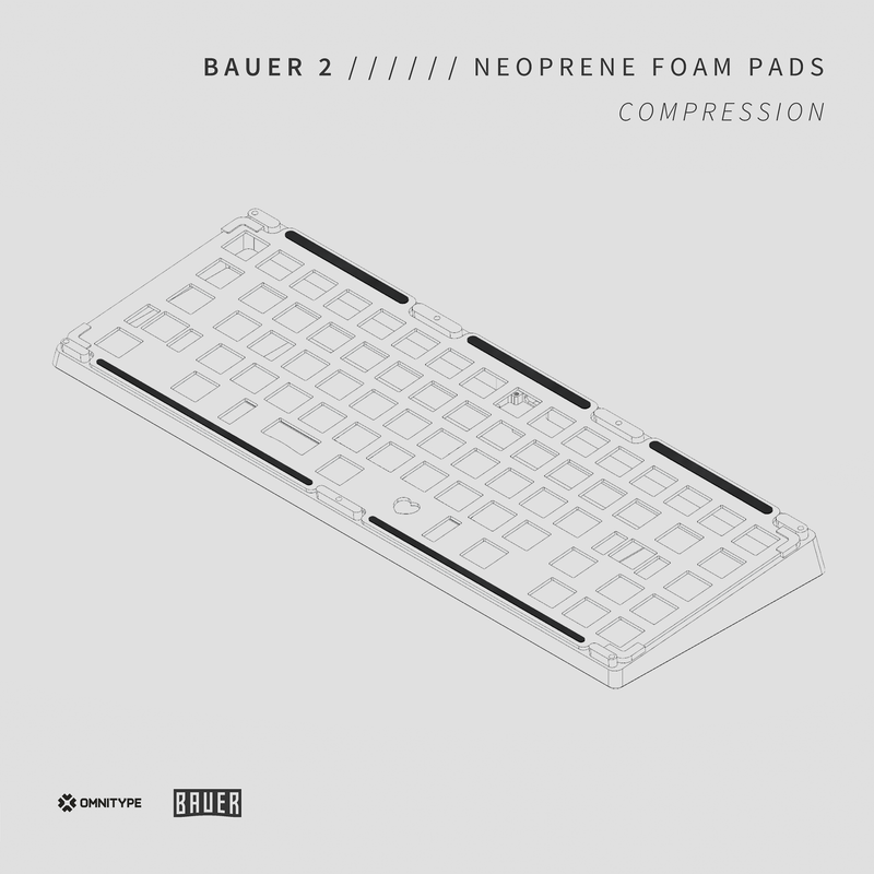 Bauer Neoprene Pads – Omnitype™